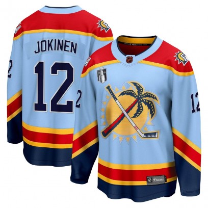 Youth Breakaway Florida Panthers Olli Jokinen Fanatics Branded Special Edition 2.0 2023 Stanley Cup Final Jersey - Light Blue