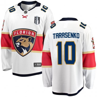 Men's Breakaway Florida Panthers Vladimir Tarasenko Fanatics Branded Away 2023 Stanley Cup Final Jersey - White