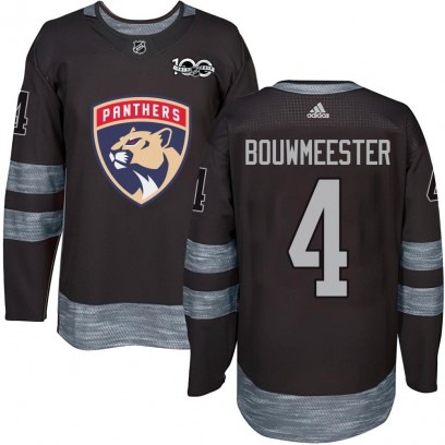 Youth Authentic Florida Panthers Jay Bouwmeester 1917-2017 100th Anniversary Jersey - Black