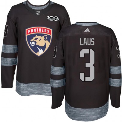Youth Authentic Florida Panthers Paul Laus 1917-2017 100th Anniversary Jersey - Black
