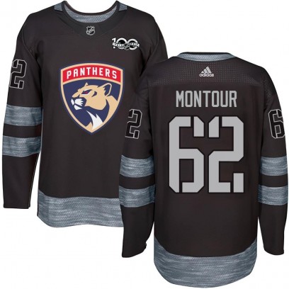 Youth Authentic Florida Panthers Brandon Montour 1917-2017 100th Anniversary Jersey - Black