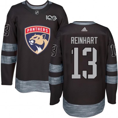 Youth Authentic Florida Panthers Sam Reinhart 1917-2017 100th Anniversary Jersey - Black