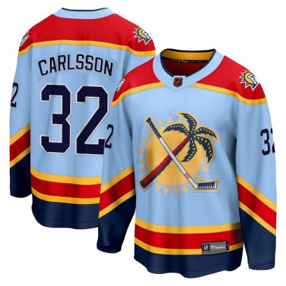 Youth Breakaway Florida Panthers Lucas Carlsson Fanatics Branded Special Edition 2.0 Jersey - Light Blue