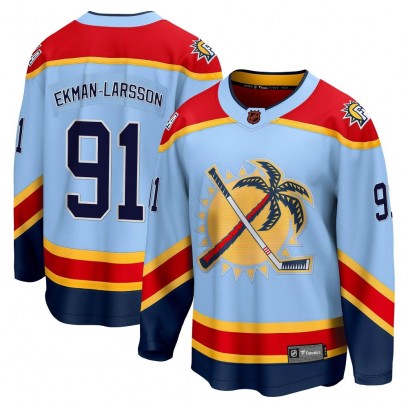 Youth Breakaway Florida Panthers Oliver Ekman-Larsson Fanatics Branded Special Edition 2.0 Jersey - Light Blue