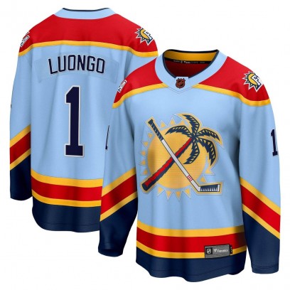 Youth Breakaway Florida Panthers Roberto Luongo Fanatics Branded Special Edition 2.0 Jersey - Light Blue