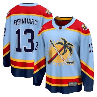 Youth Breakaway Florida Panthers Sam Reinhart Fanatics Branded Special Edition 2.0 Jersey - Light Blue