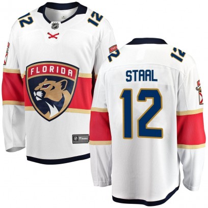 Men's Breakaway Florida Panthers Eric Staal Fanatics Branded Away Jersey - White