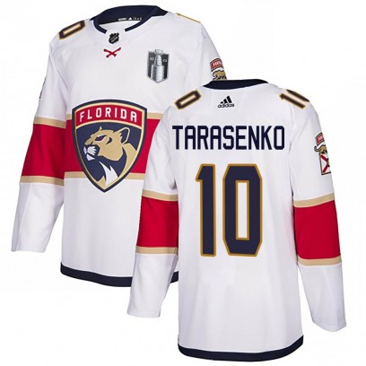 Youth Authentic Florida Panthers Vladimir Tarasenko Adidas Away 2023 Stanley Cup Final Jersey - White
