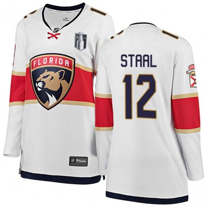 Women's Breakaway Florida Panthers Eric Staal Fanatics Branded Away 2023 Stanley Cup Final Jersey - White