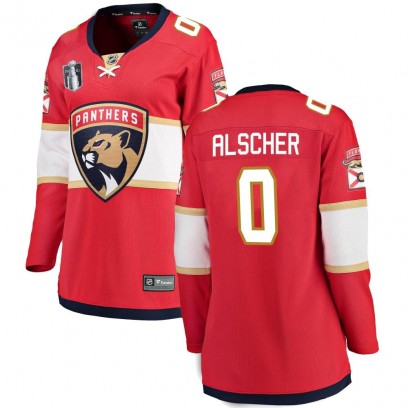 Women's Breakaway Florida Panthers Marek Alscher Fanatics Branded Home 2023 Stanley Cup Final Jersey - Red