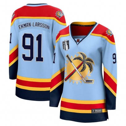 Women's Breakaway Florida Panthers Oliver Ekman-Larsson Fanatics Branded Special Edition 2.0 2023 Stanley Cup Final Jersey - Lig