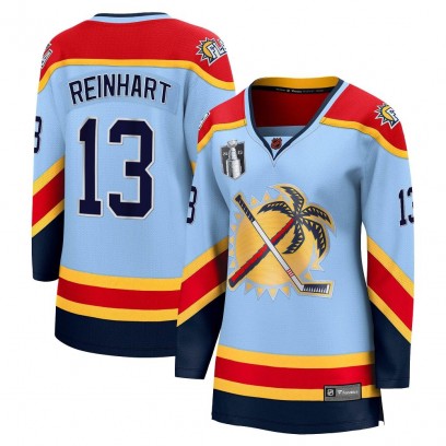 Women's Breakaway Florida Panthers Sam Reinhart Fanatics Branded Special Edition 2.0 2023 Stanley Cup Final Jersey - Light Blue