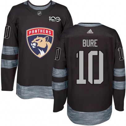 Men's Authentic Florida Panthers Pavel Bure 1917-2017 100th Anniversary Jersey - Black