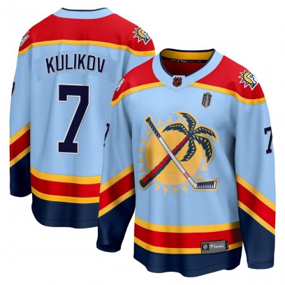 Men's Breakaway Florida Panthers Dmitry Kulikov Fanatics Branded Special Edition 2.0 2025 Stanley Cup Final Jersey - Light Blue