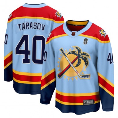 Men's Breakaway Florida Panthers Daniil Tarasov Fanatics Branded Special Edition 2.0 2025 Stanley Cup Final Jersey - Light Blue