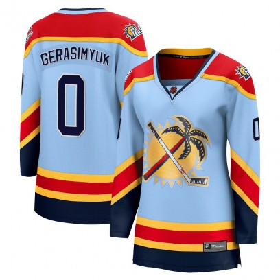 Women's Breakaway Florida Panthers Kirill Gerasimyuk Fanatics Branded Special Edition 2.0 Jersey - Light Blue