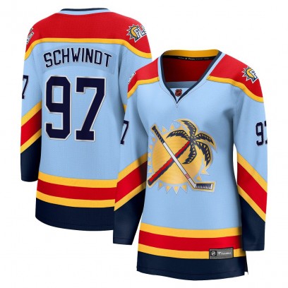 Women's Breakaway Florida Panthers Kai Schwindt Fanatics Branded Special Edition 2.0 Jersey - Light Blue