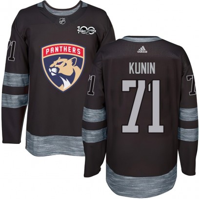 Youth Authentic Florida Panthers Luke Kunin 1917-2017 100th Anniversary Jersey - Black