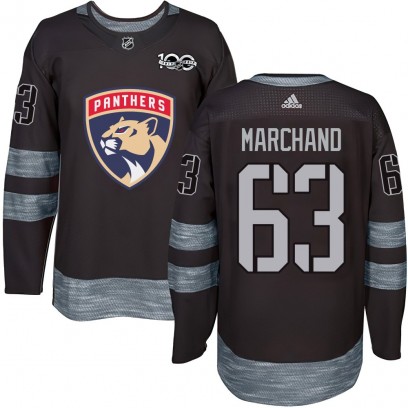 Youth Authentic Florida Panthers Brad Marchand 1917-2017 100th Anniversary Jersey - Black