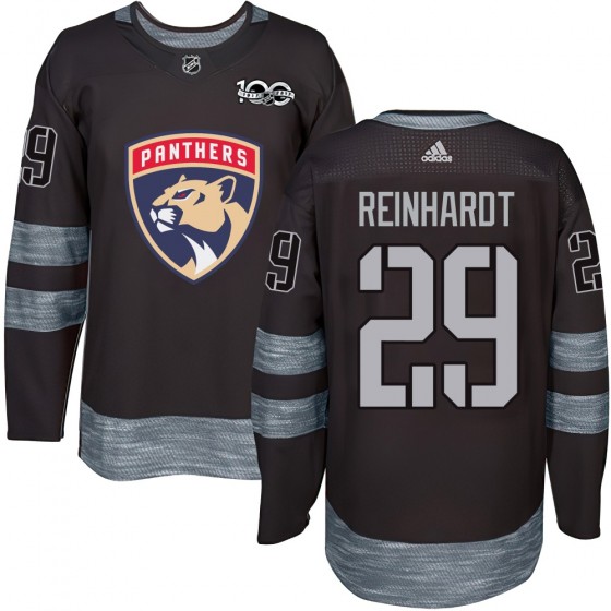 Youth Authentic Florida Panthers Cole Reinhardt 1917-2017 100th Anniversary Jersey - Black