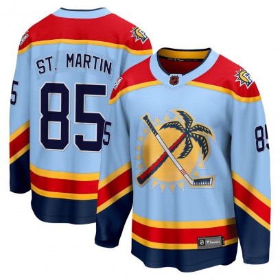 Youth Breakaway Florida Panthers Hunter St. Martin Fanatics Branded Special Edition 2.0 Jersey - Light Blue