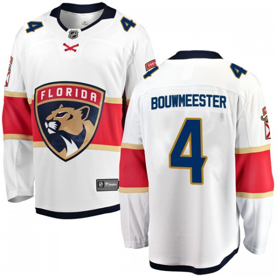 Men's Breakaway Florida Panthers Jay Bouwmeester Fanatics Branded Away Jersey - White