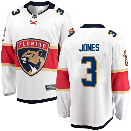 Men's Breakaway Florida Panthers Seth Jones Fanatics Branded Away Jersey - White