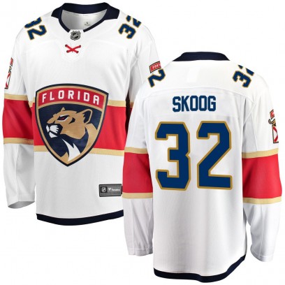 Men's Breakaway Florida Panthers Wilmer Skoog Fanatics Branded Away Jersey - White