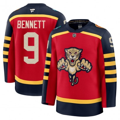 Men's Premium Florida Panthers Sam Bennett Fanatics 2026 Winter Classic Jersey - Red