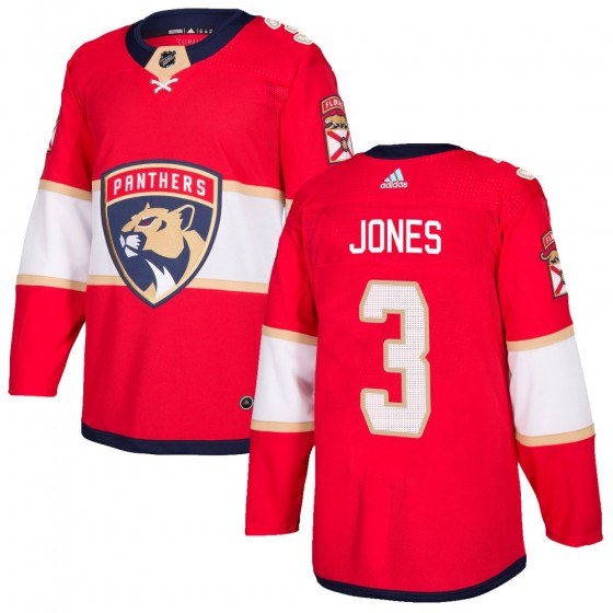Men's Authentic Florida Panthers Seth Jones Adidas Home Jersey - Red