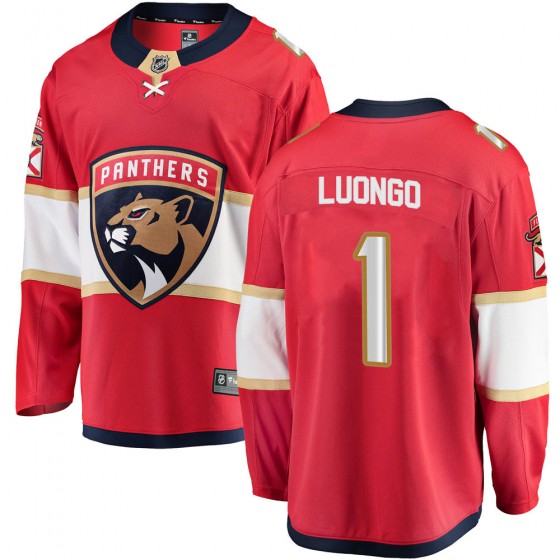 Men's Breakaway Florida Panthers Roberto Luongo Fanatics Branded Home Jersey - Red