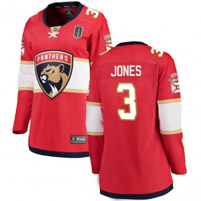 Women's Breakaway Florida Panthers Seth Jones Fanatics Branded Home 2025 Stanley Cup Final Jersey - Red