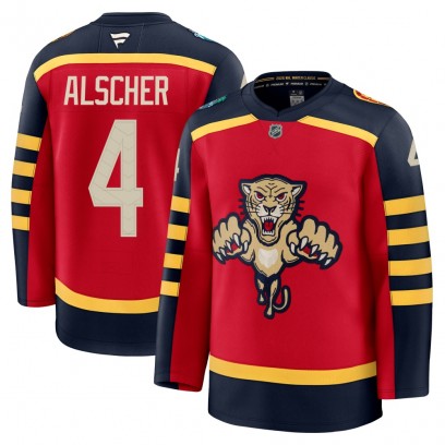 Youth Premium Florida Panthers Marek Alscher Fanatics 2026 Winter Classic Jersey - Red