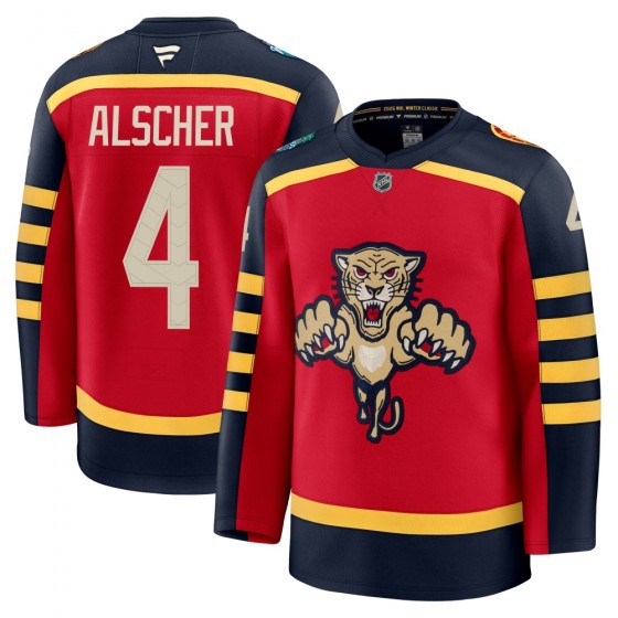 Youth Premium Florida Panthers Marek Alscher Fanatics 2026 Winter Classic Jersey - Red