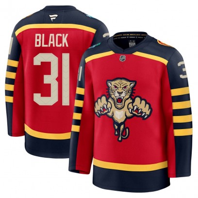 Youth Premium Florida Panthers Cooper Black Fanatics Red 2026 Winter Classic Jersey - Black