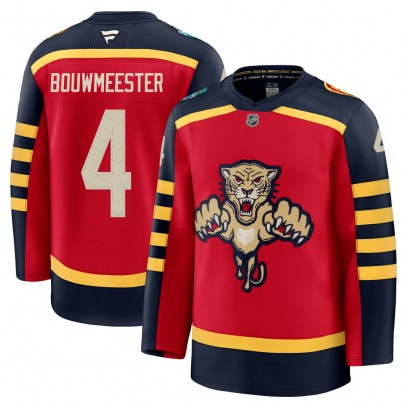 Youth Premium Florida Panthers Jay Bouwmeester Fanatics 2026 Winter Classic Jersey - Red