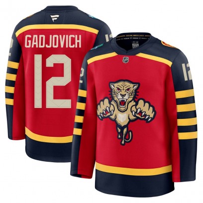 Youth Premium Florida Panthers Jonah Gadjovich Fanatics 2026 Winter Classic Jersey - Red