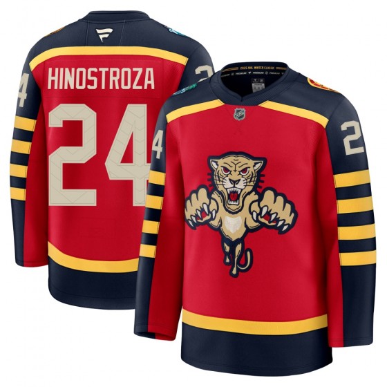Youth Premium Florida Panthers Vinnie Hinostroza Fanatics 2026 Winter Classic Jersey - Red