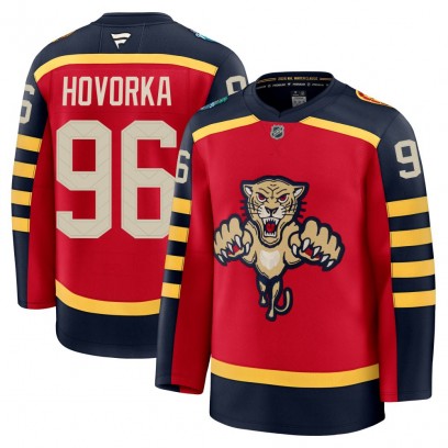 Youth Premium Florida Panthers Mikulas Hovorka Fanatics 2026 Winter Classic Jersey - Red