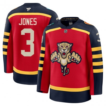Youth Premium Florida Panthers Seth Jones Fanatics 2026 Winter Classic Jersey - Red