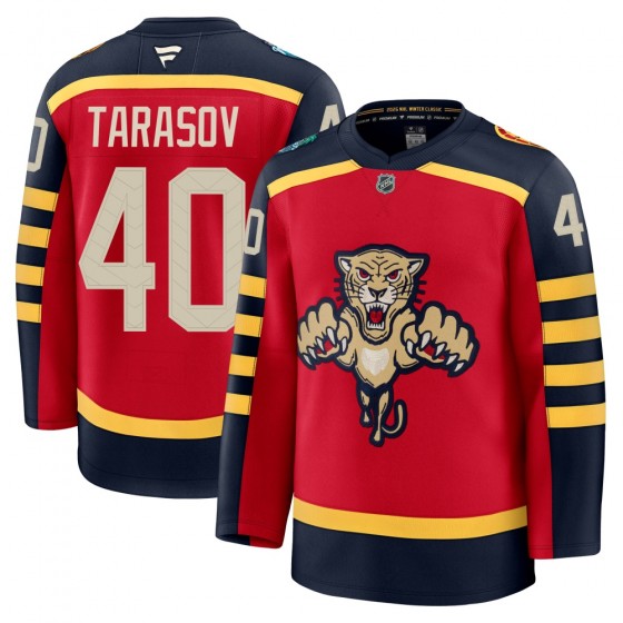 Youth Premium Florida Panthers Daniil Tarasov Fanatics 2026 Winter Classic Jersey - Red