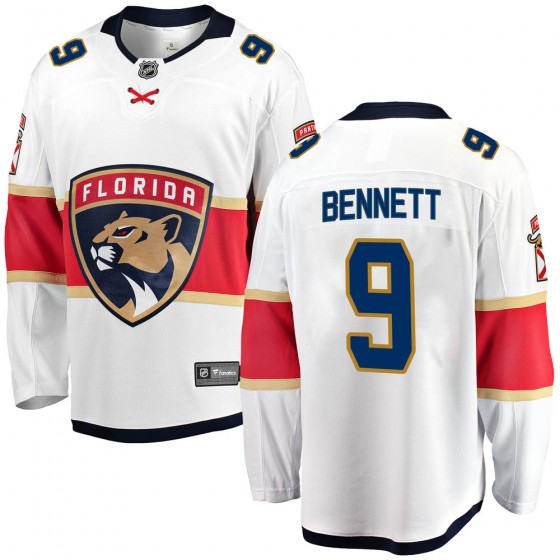 Youth Breakaway Florida Panthers Sam Bennett Fanatics Branded Away Jersey - White