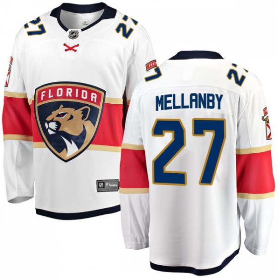 Youth Breakaway Florida Panthers Scott Mellanby Fanatics Branded Away Jersey - White