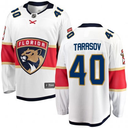 Youth Breakaway Florida Panthers Daniil Tarasov Fanatics Branded Away Jersey - White