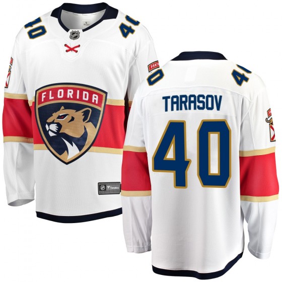 Youth Breakaway Florida Panthers Daniil Tarasov Fanatics Branded Away Jersey - White
