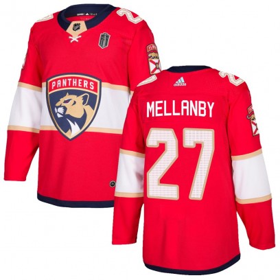 Youth Authentic Florida Panthers Scott Mellanby Adidas Home 2025 Stanley Cup Final Jersey - Red