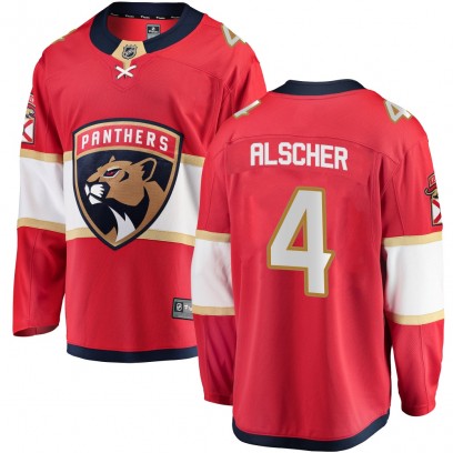 Youth Breakaway Florida Panthers Marek Alscher Fanatics Branded Home Jersey - Red