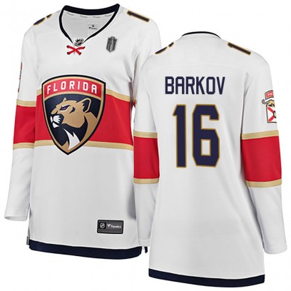 Women's Breakaway Florida Panthers Aleksander Barkov Fanatics Branded Away 2025 Stanley Cup Final Jersey - White