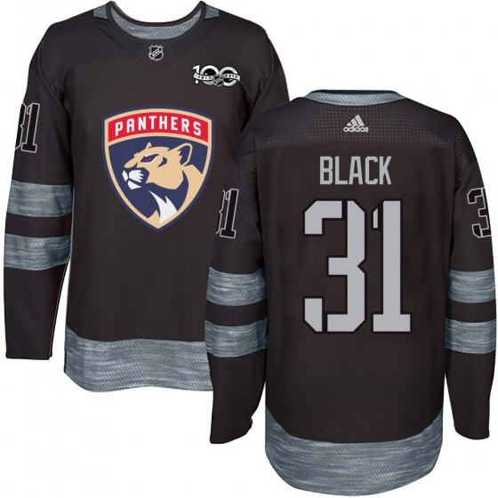 Men's Authentic Florida Panthers Cooper Black 1917-2017 100th Anniversary Jersey - Black