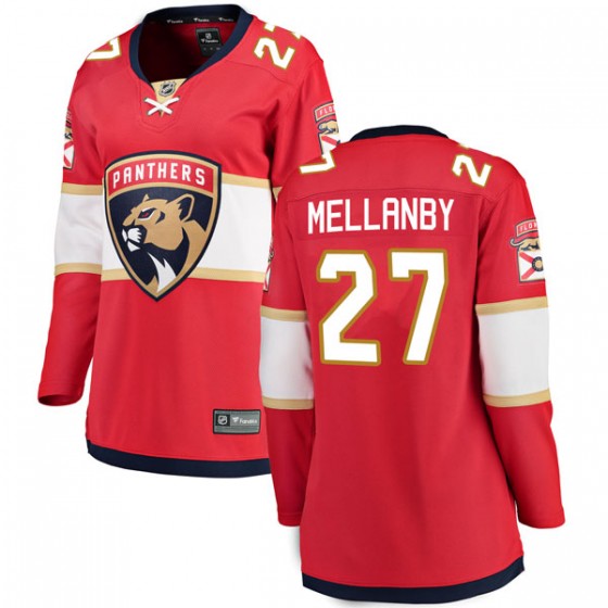 Women's Breakaway Florida Panthers Scott Mellanby Fanatics Branded Home Jersey - Red